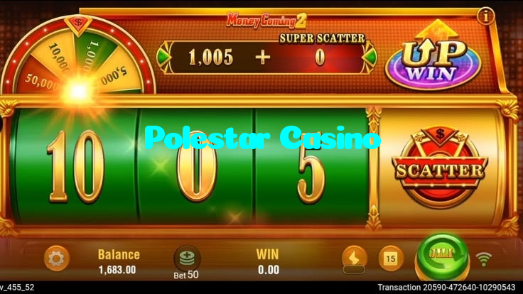 Polestar Casino casino presented on mobile device in Pakistan with slots and live games